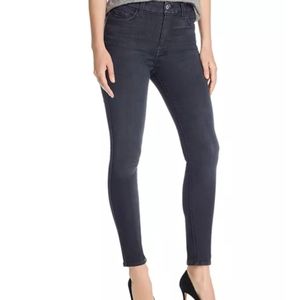 7 For All Man Kind high waist ankle skinny jeans